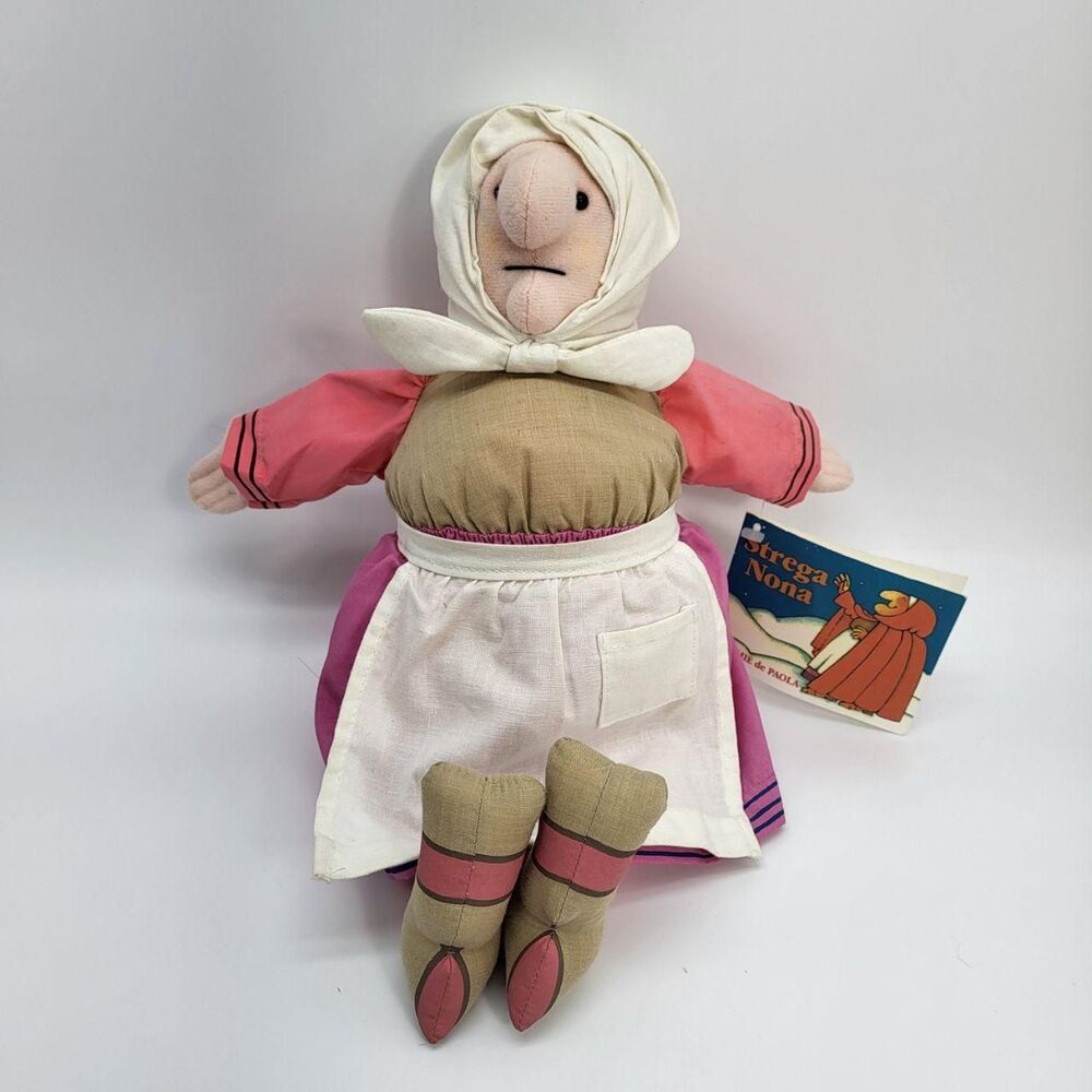 Strega Nona Tomie De Paola Grandmother Witch Doll 1987